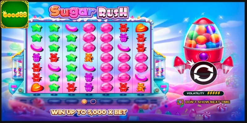 Thông tin về siêu phẩm Sugar Rush tại PG slot 